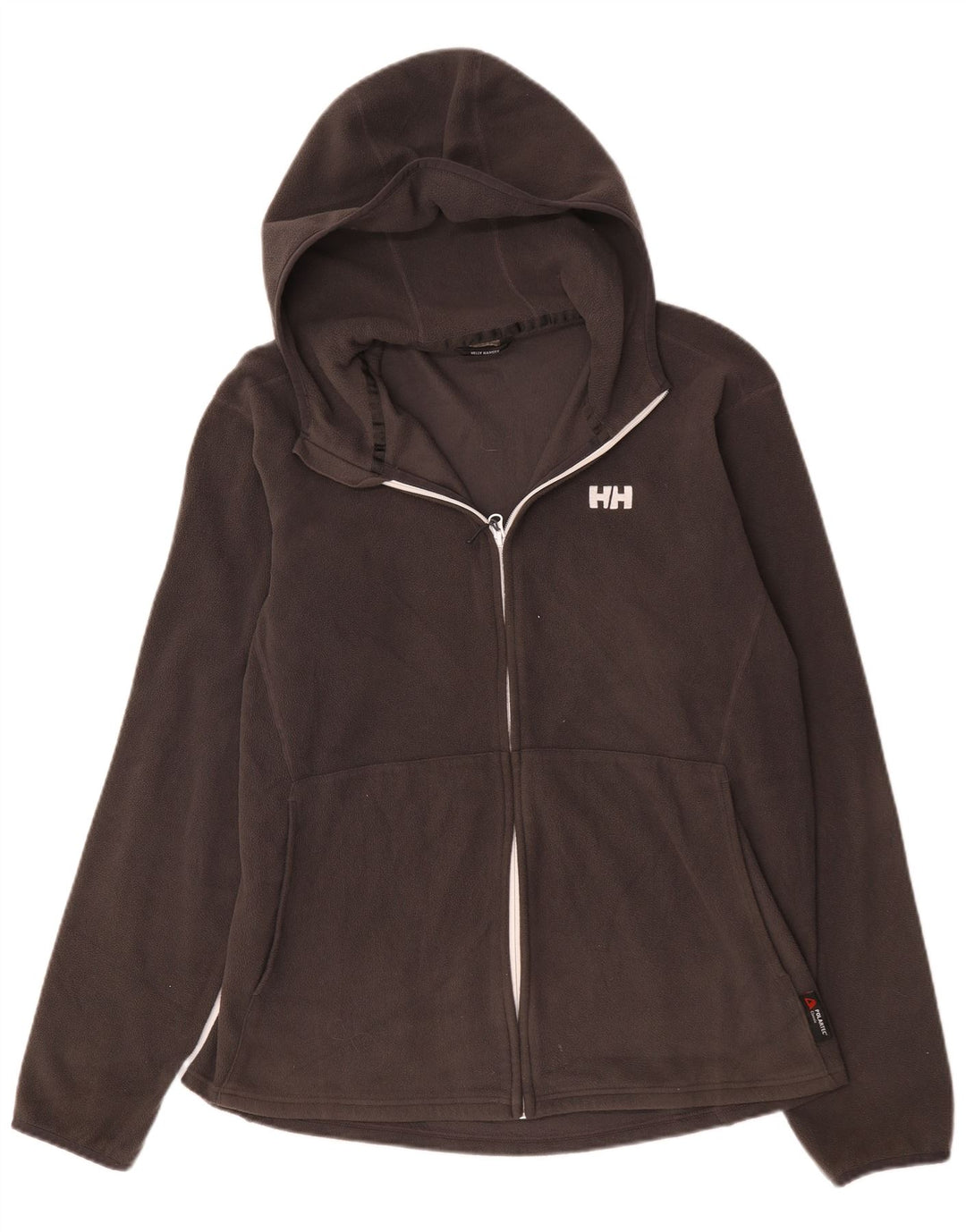Helly Hansen Herren-Fleecejacke mit Kapuze, UK 40, großes graues Polyester