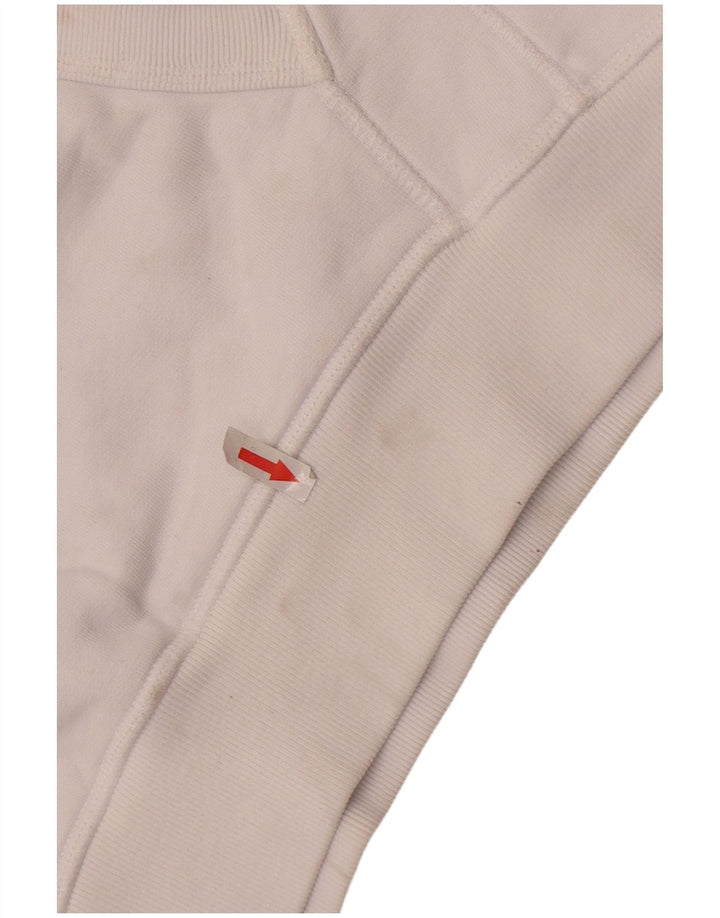Jack Wills Herren-Kapuzenpullover mit Grafik, mittelweiße Baumwolle