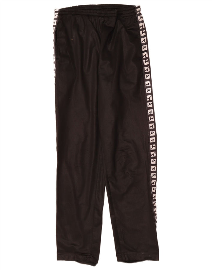 DIADORA Damen-Trainingsanzug, übergroß, mit Grafik, UK 10, Größe S, Schwarz