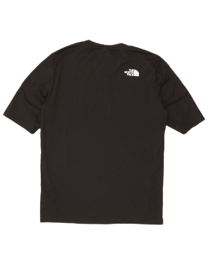 The North Face Herren T-Shirt Top Small Schwarz Polyester