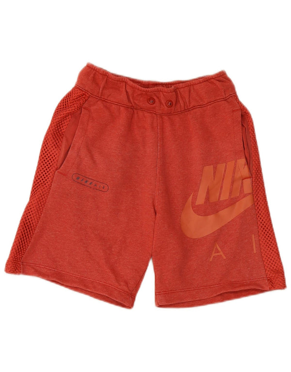 Nike Jungen Graphic Regular Sport Shorts 10–11 Jahre Mittelrosa Baumwolle
