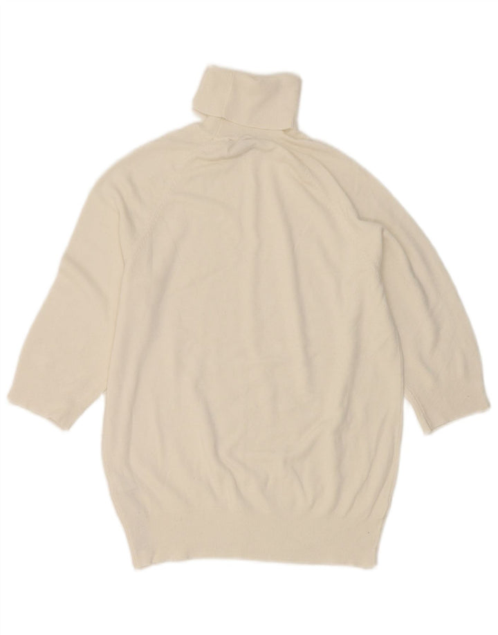 Kurzärmliger Rollkragenpullover von Zara für Damen, Gr. 12, Mittelweiß