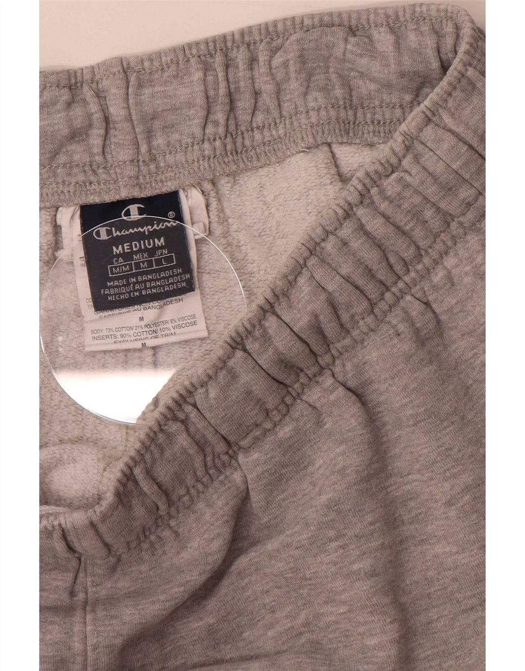 Champion Herren Graphic Sport Shorts Mittelgraue Baumwolle