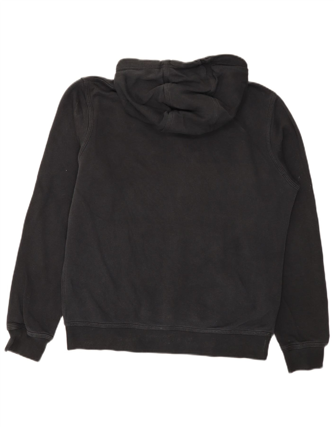 Nike Herren-Hoodie-Pullover aus mittelschwarzer Baumwolle