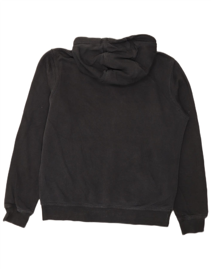 Nike Herren-Hoodie-Pullover aus mittelschwarzer Baumwolle