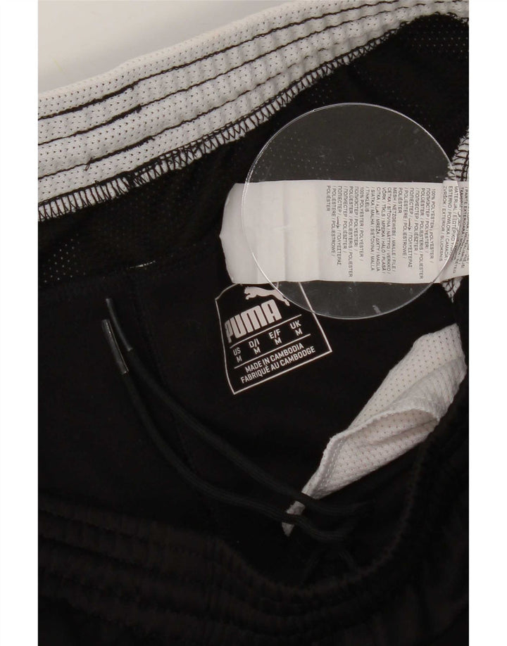 Puma Herren Graphic Sport Shorts Medium Schwarz Polyester