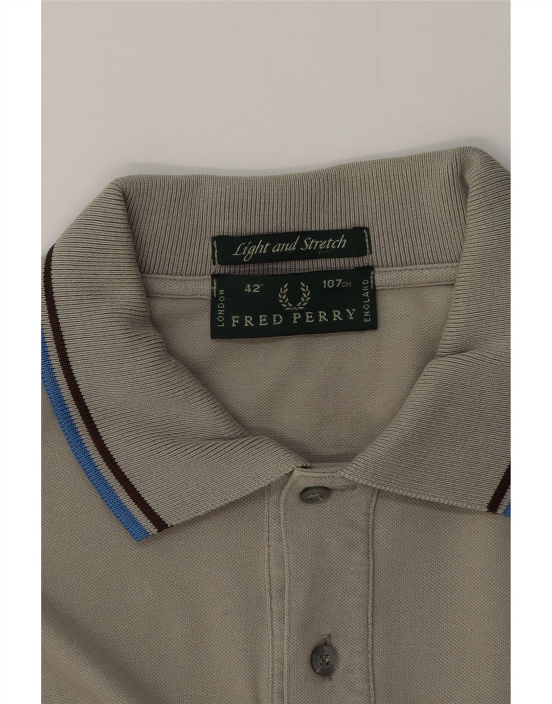 FRED PERRY Herren Poloshirt Mittelgrau