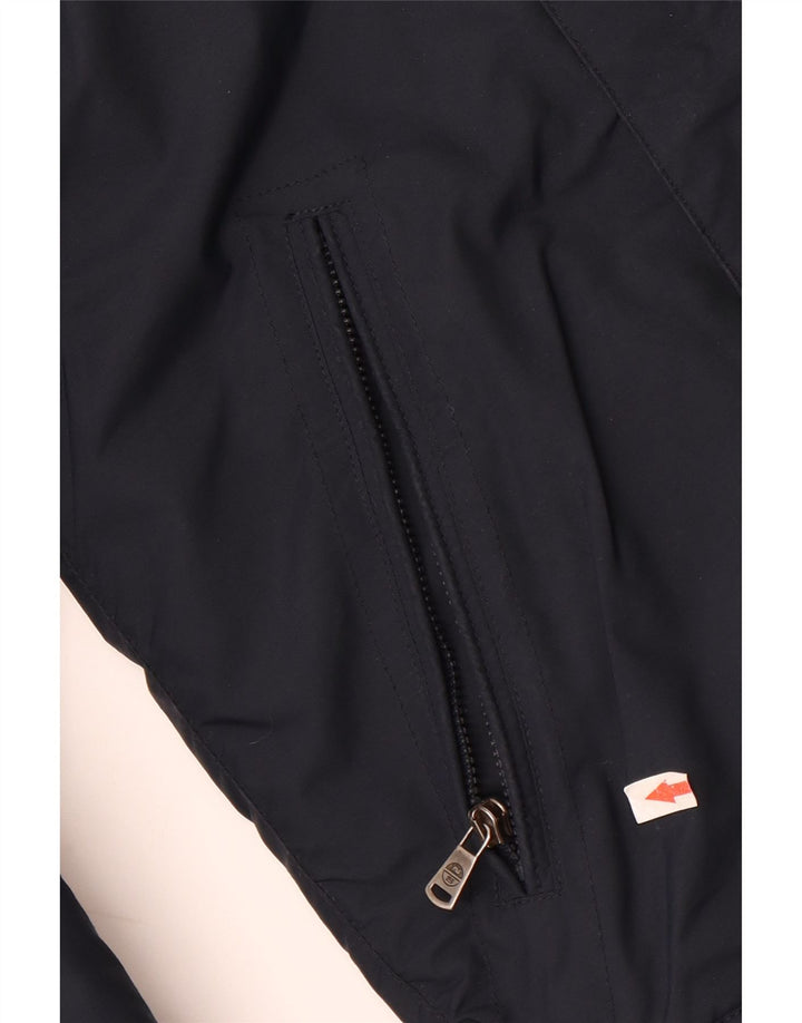 North Sails Wattierte Jacke mit Kapuze für Jungen, 5–6 Jahre, Marineblau, Polyacryl