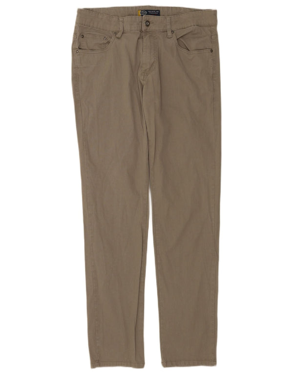 Wampum Herren gerade Cordhose IT 48 Medium W33 L31 Grau Baumwolle