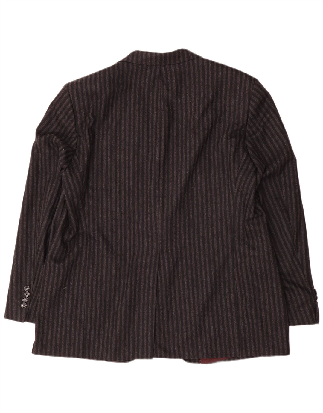 Pierre Cardin Herren-Blazer mit 2 Knöpfen, UK 40, große graue Nadelstreifenwolle