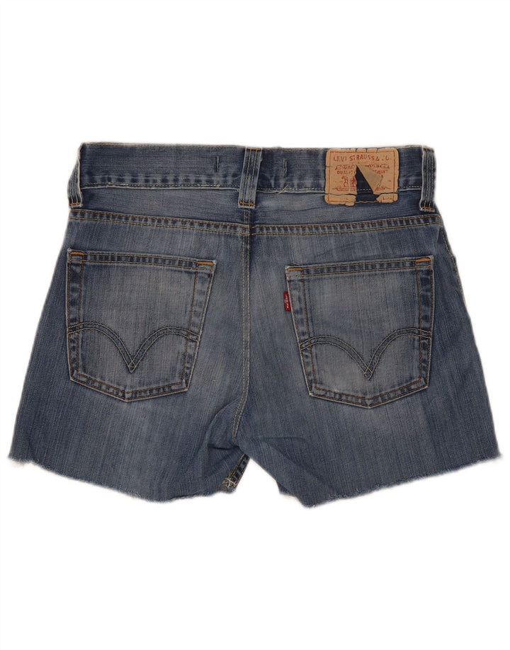 Levi's Herren 512 Denim Shorts W30 Mittelblau