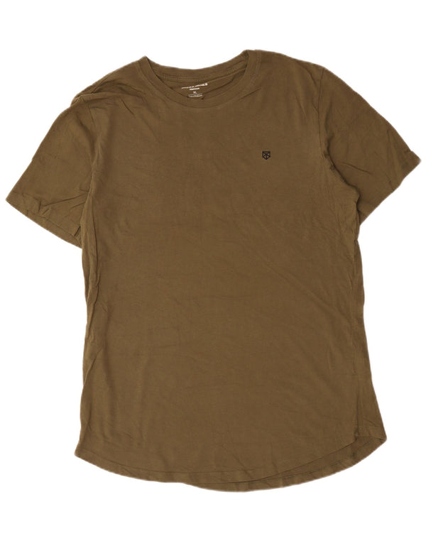 Jack & Jones Herren T-Shirt Top XL Khaki