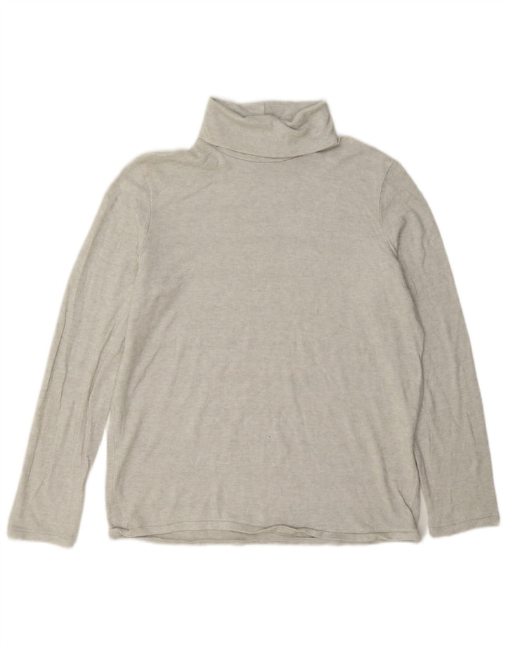 Zara Damen Top Langarm UK 18 XL Grau