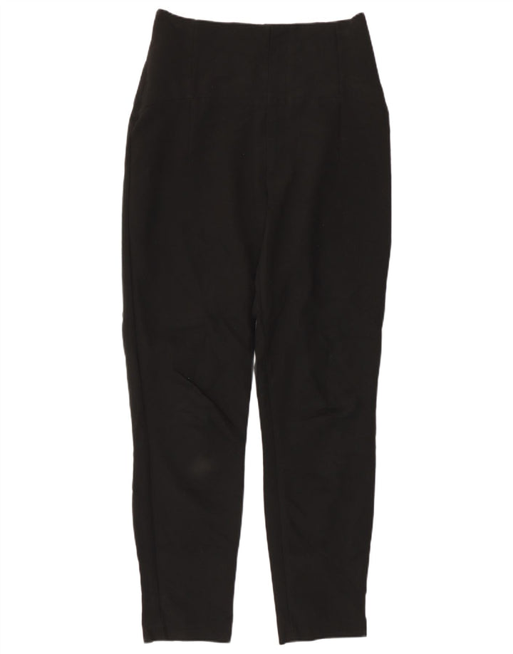 Schmale Freizeithose für Damen von Zara, Größe M, W28, L28, Schwarz