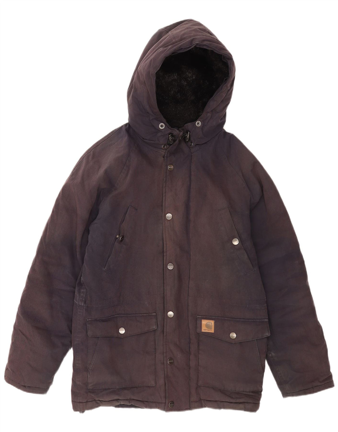 Carhartt Herren-Windbreakerjacke mit Kapuze, UK 36, Größe S, Marineblau, Polyester
