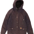 Carhartt Herren-Windbreakerjacke mit Kapuze, UK 36, Größe S, Marineblau, Polyester