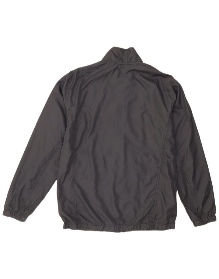 Starter Herren-Trainingsanzugoberteil, UK-Größe 34/36, Größe S, grau, Colourblock-Polyester