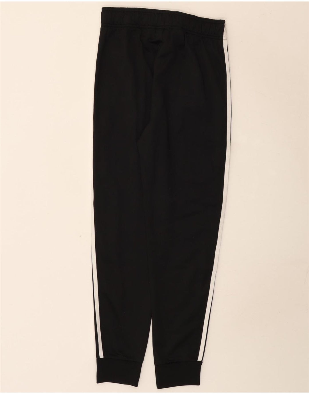 Adidas Jungen-Trainingshose, Jogginghose, 13–14 Jahre, schwarzes Polyester