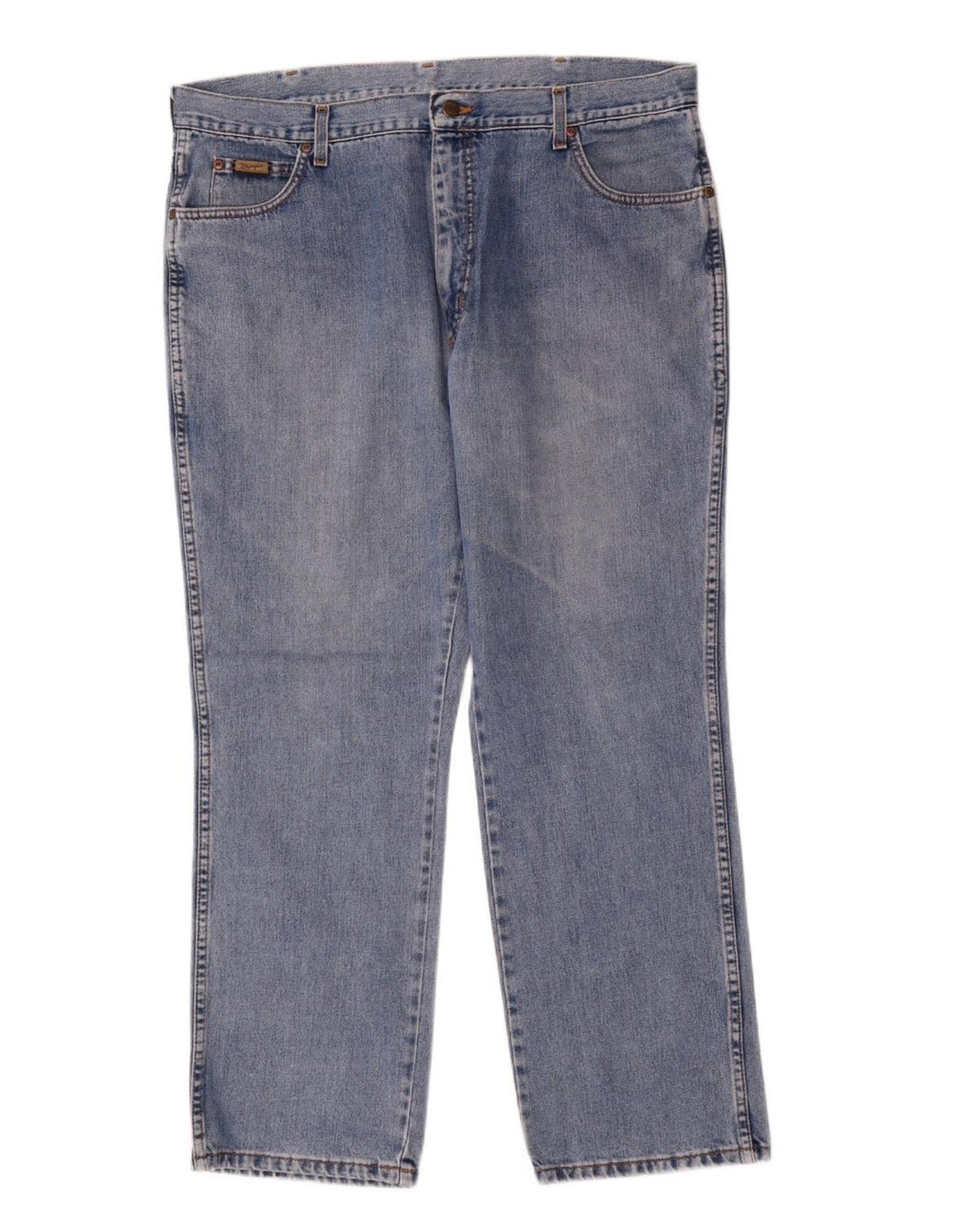 Wrangler Herren Texas Straight Jeans W40 L30 Blaue Baumwolle