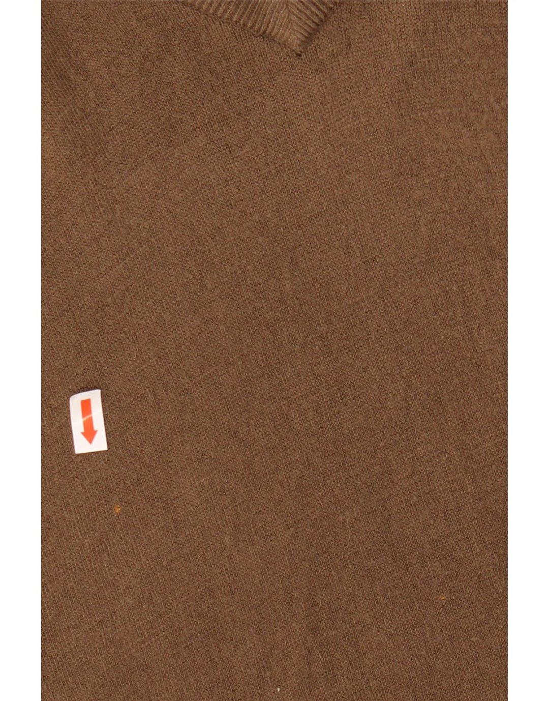 MARKS & SPENCER Herren Blue Harbor V-Ausschnitt Pullover Pullover Large Braun