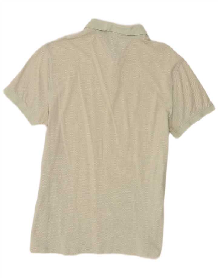 Tommy Hilfiger Herren Poloshirt XL Grün gepunktet