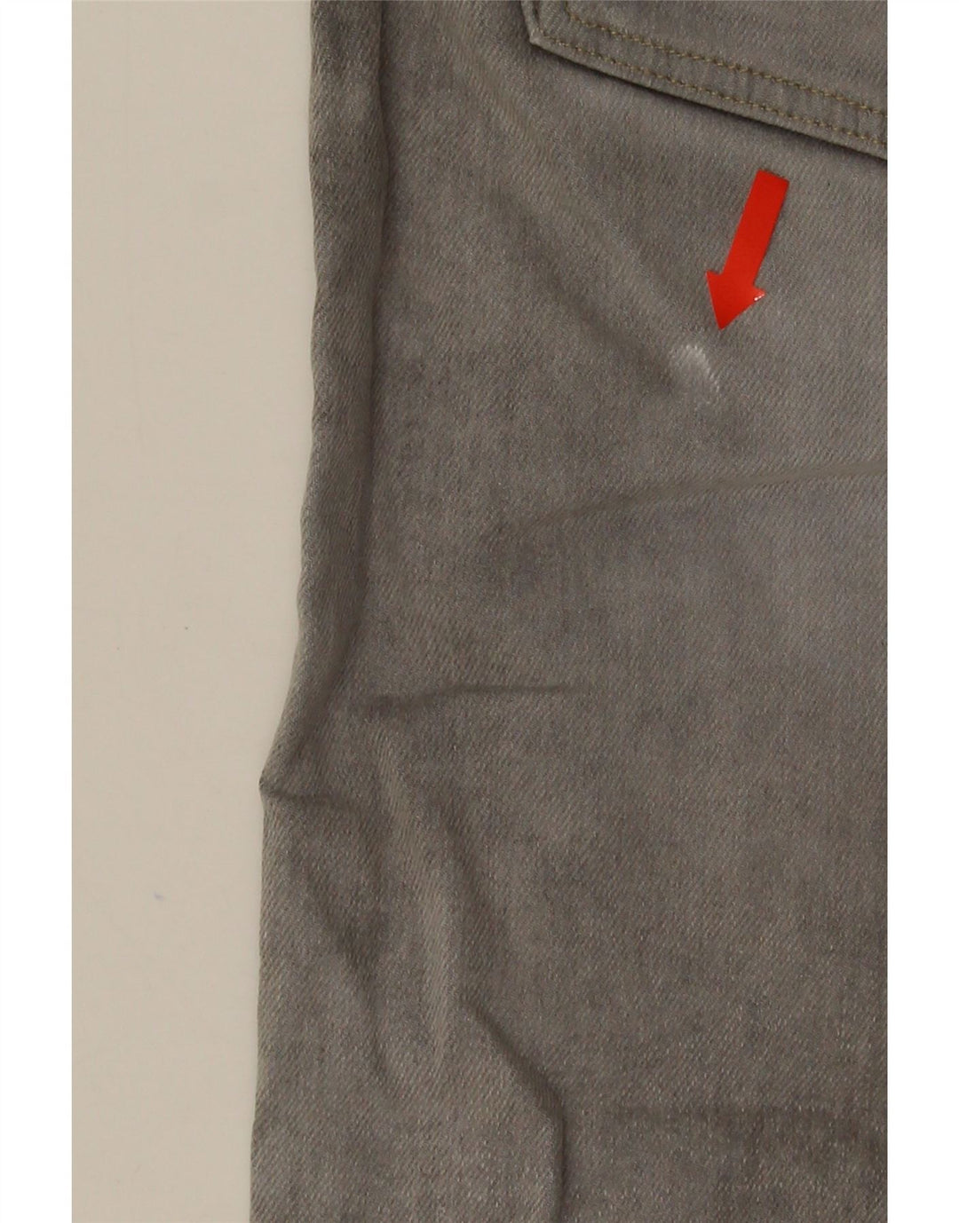 G-Star Herren Straight Jeans W28 L26 Graue Baumwolle