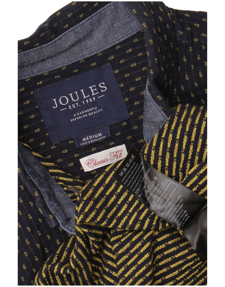 Joules Herren-Hemd mit klassischer Passform, mittelmarineblau, gestreift, Baumwolle