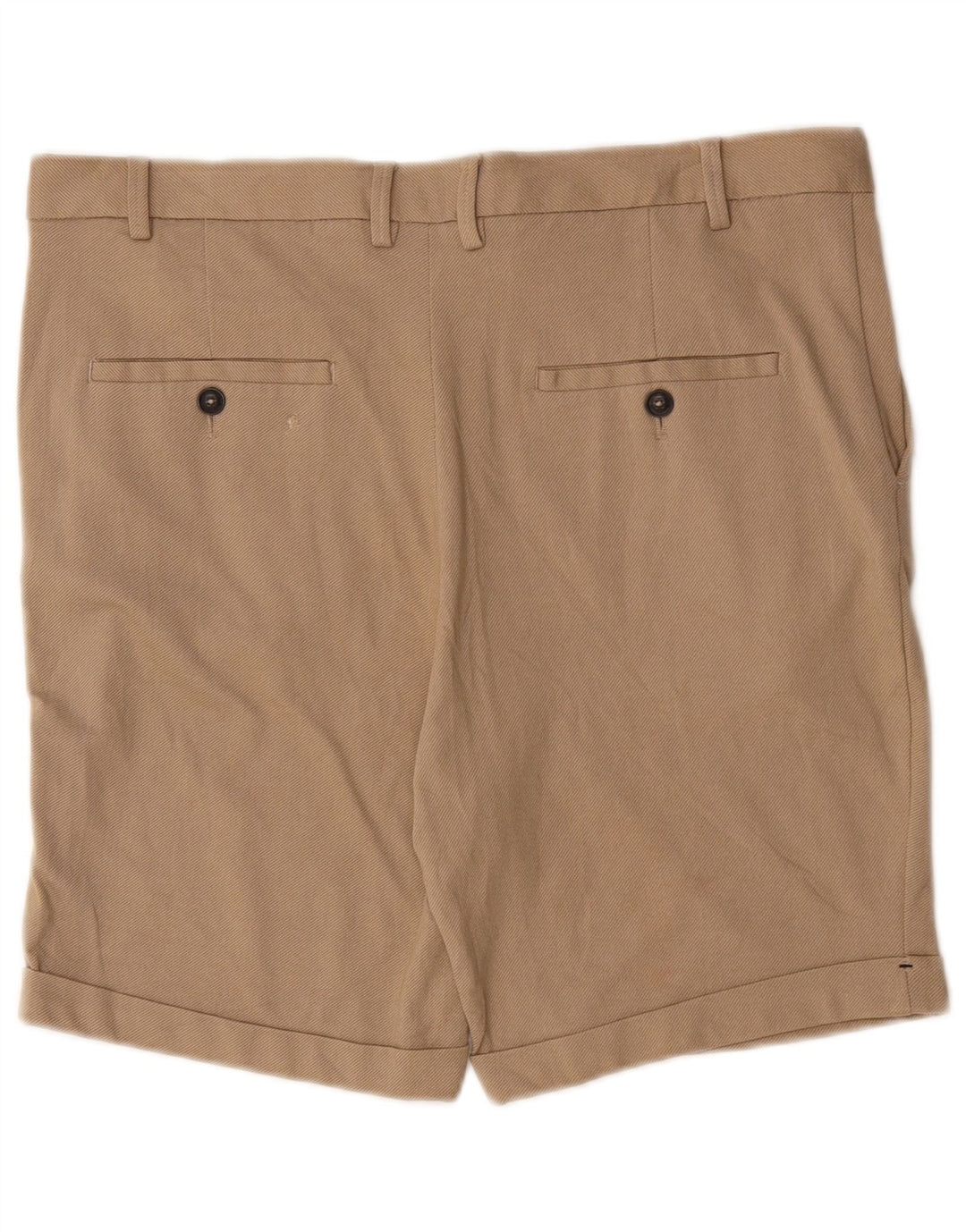 Zara Herren Chinoshorts EU 44 Large W34 Beige Viskose