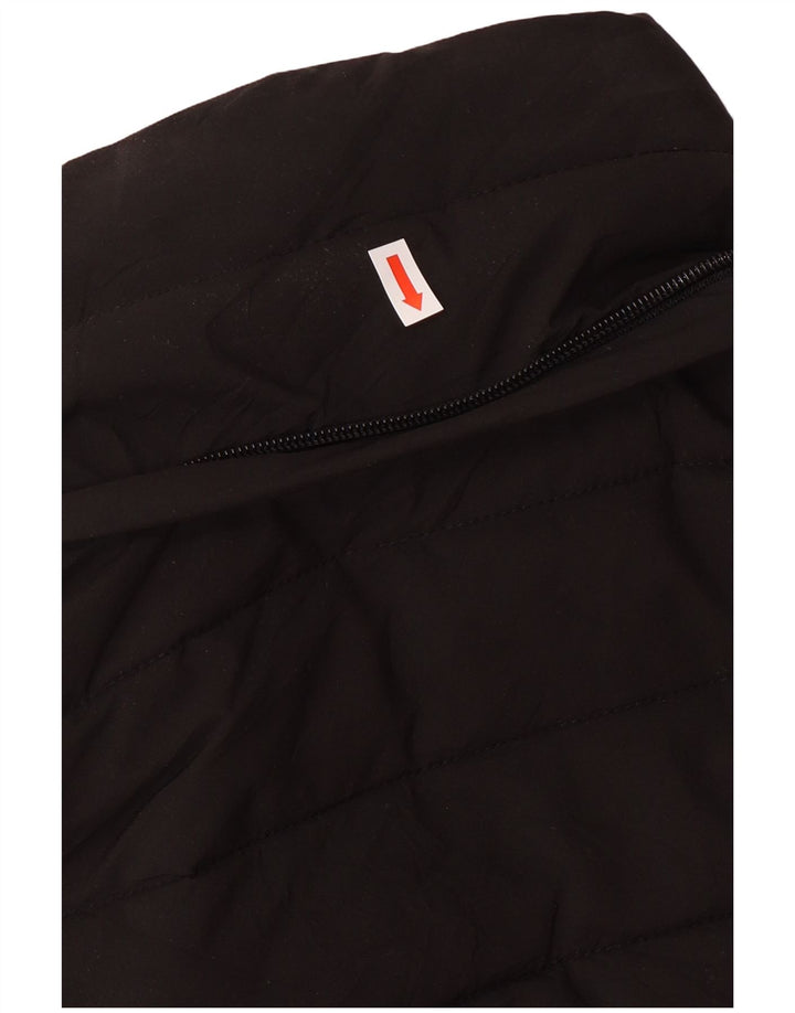 Nautica Damen Wattierte Jacke UK 10 Small Schwarz Polyester
