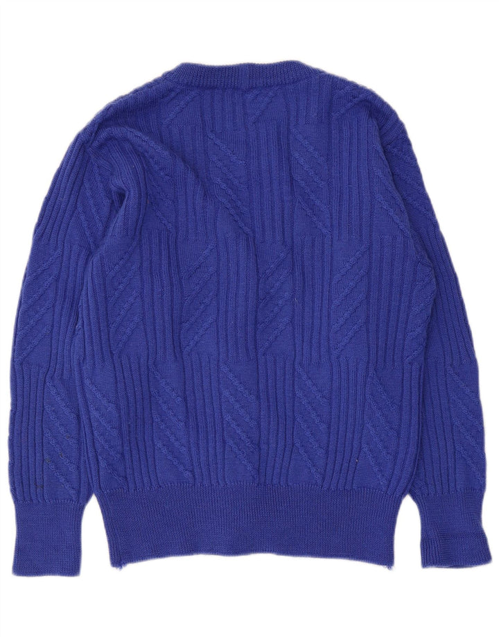 Fila Damen Strickjacke IT 44 Mittelblau