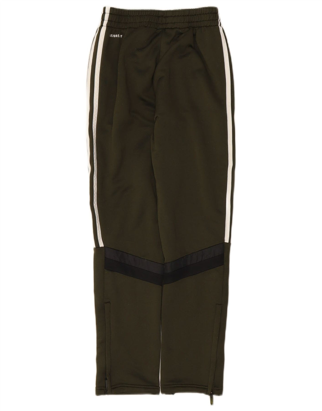 ADIDAS Aeroready-Trainingshose für Jungen, 11–12 Jahre, grünes Farbblockdesign