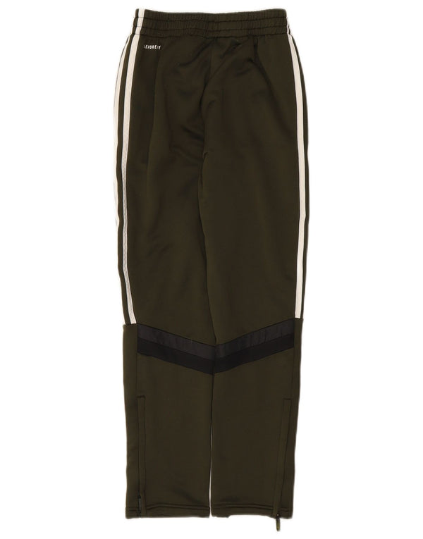 ADIDAS Aeroready-Trainingshose für Jungen, 11–12 Jahre, grünes Farbblockdesign