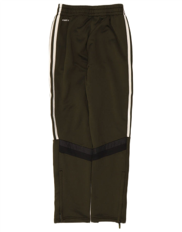 ADIDAS Aeroready-Trainingshose für Jungen, 11–12 Jahre, grünes Farbblockdesign