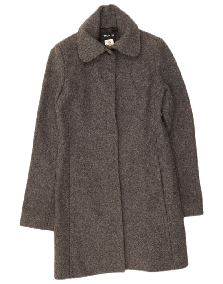 Patrizia Pepe Damen Mantel IT 40 Kleine graue Wolle