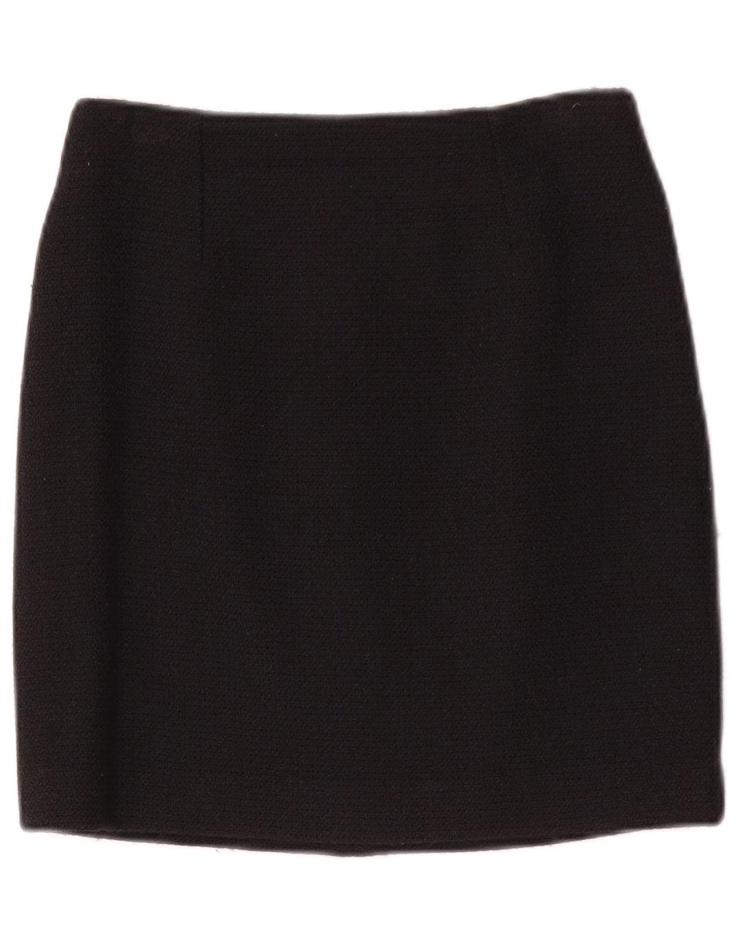 Etam Damen Minirock IT 36 XS W24 Schwarze Wolle