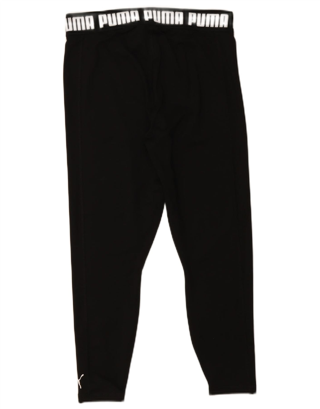 Puma Damen Graphic Crop Leggings UK 14 Large Schwarz