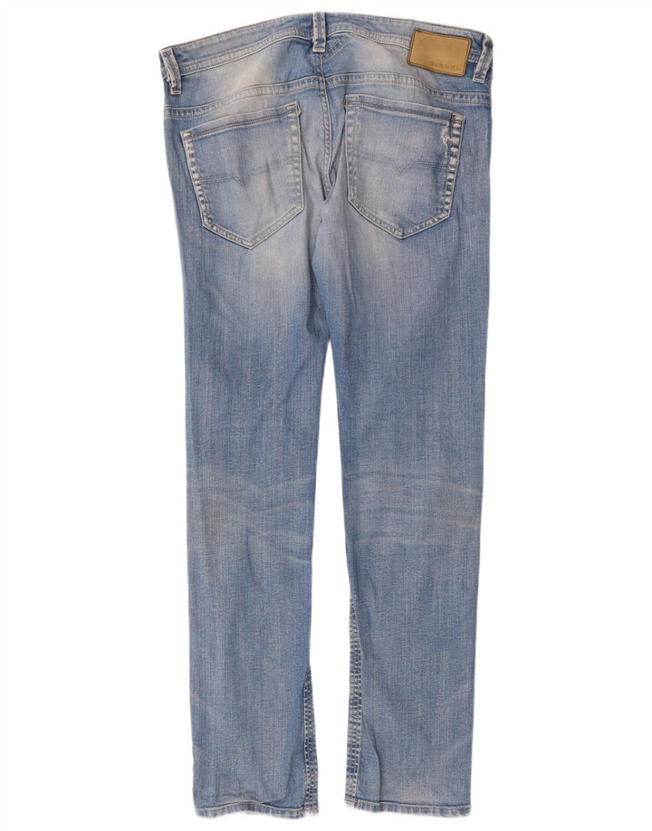 Diesel Herren Thavar Slim Jeans W34 L32 Blaue Baumwolle