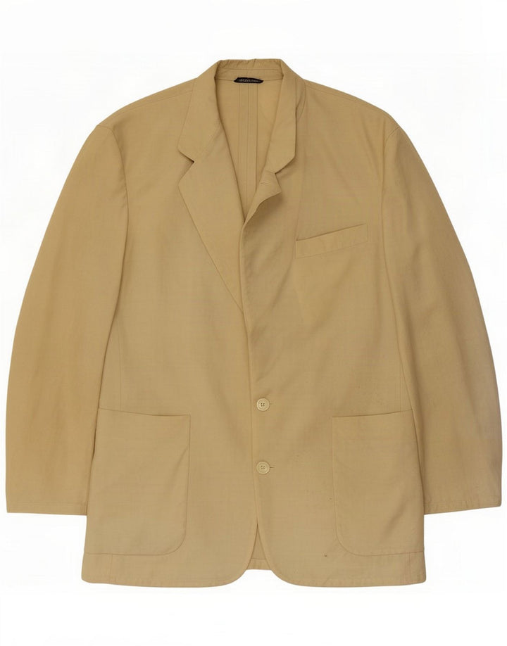 Vintage Herren 2-Knopf-Blazerjacke UK 36 Mall Beige