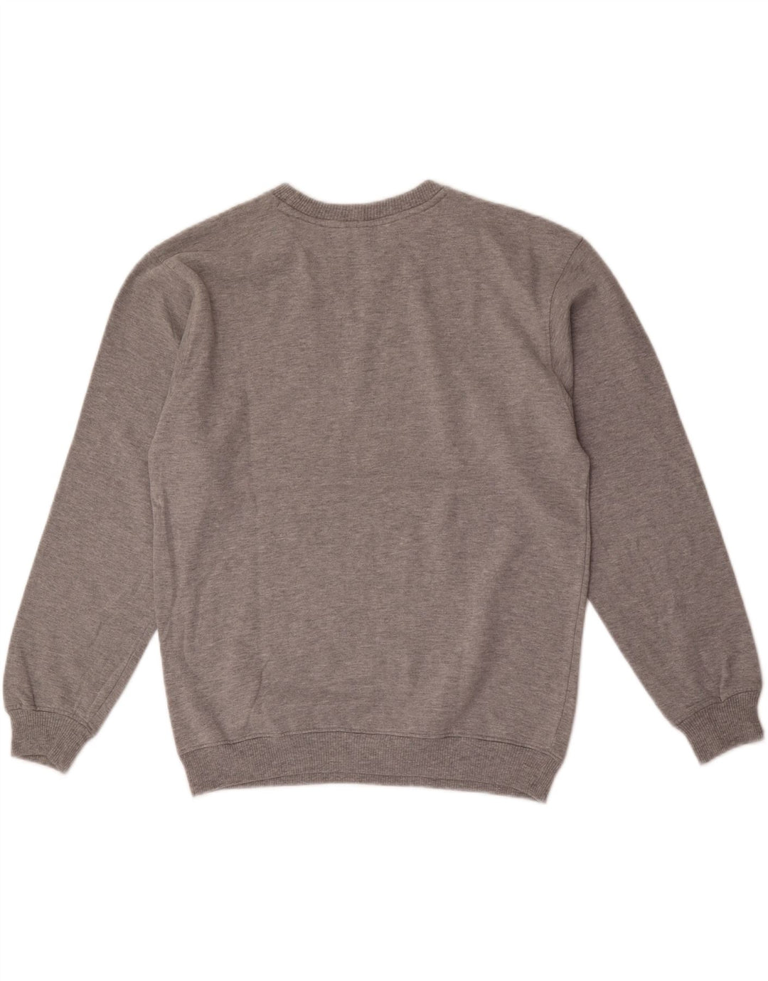 Superga Herren-Sweatshirt-Pullover, große, grau gesprenkelte Baumwolle