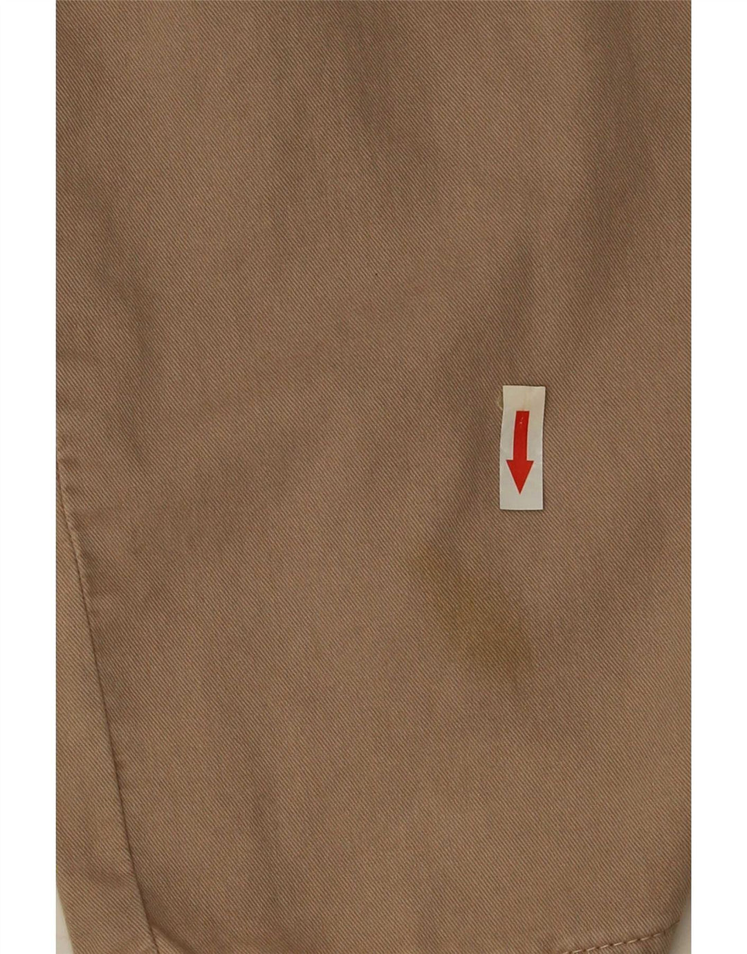 Zara Damen gerade Cargohose EU 38 Small W28 L33 Beige