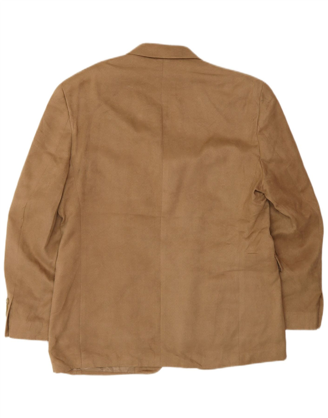 Chaps Herren-Blazer mit 3 Knöpfen, UK 38, Mittelbeige, Polyester