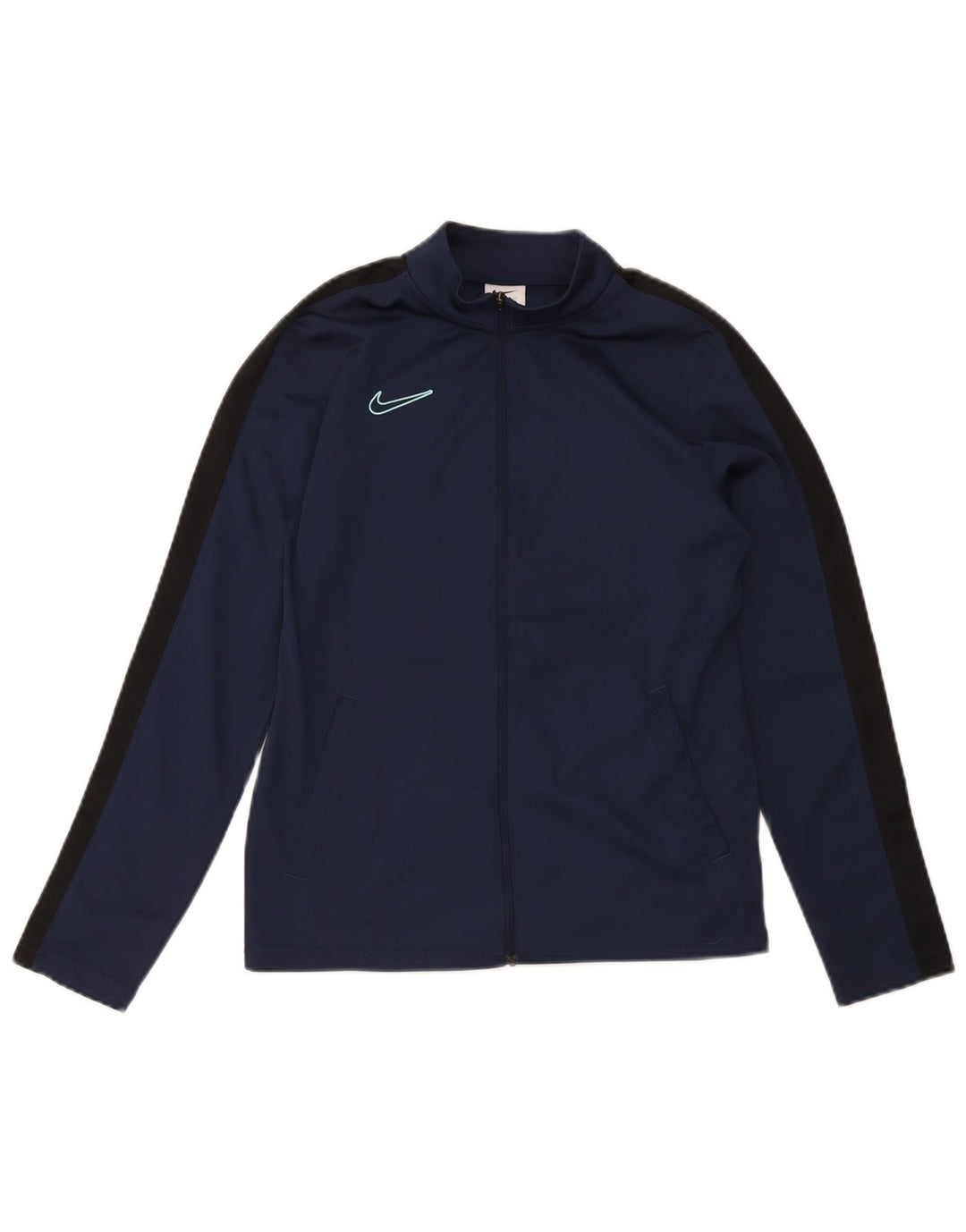 Nike Dri-Fit-Trainingsanzug-Oberteil für Jungen, 12–13 Jahre, Größe L, Marineblau