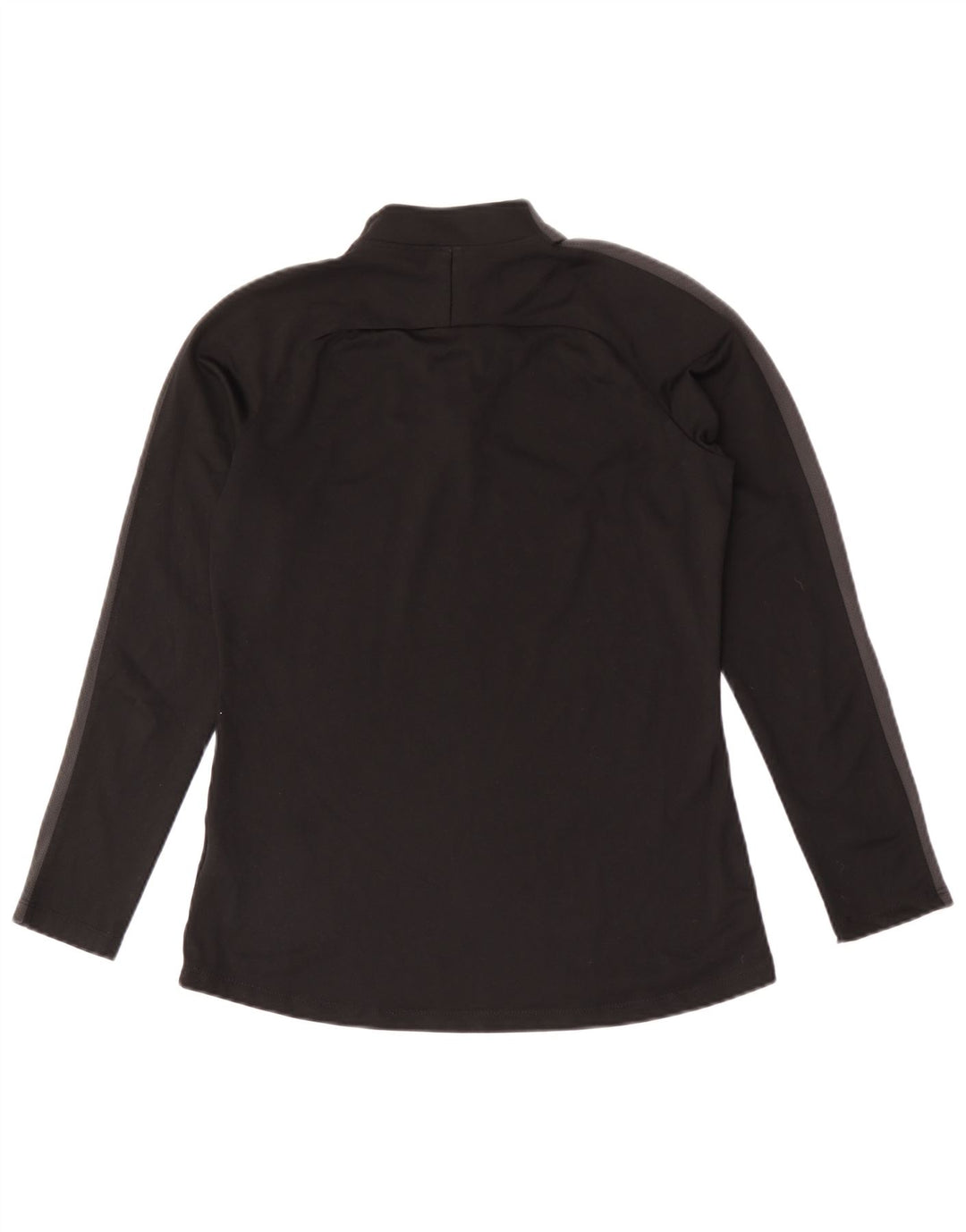 Nike Dri Fit Pullover-Trainingsanzugoberteil für Damen, UK 10, Größe S, Schwarz, Farbblock