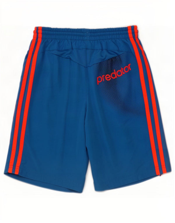 Adidas Predator Graphic Sportshorts für Jungen, 11–12 Jahre, blaues Polyester