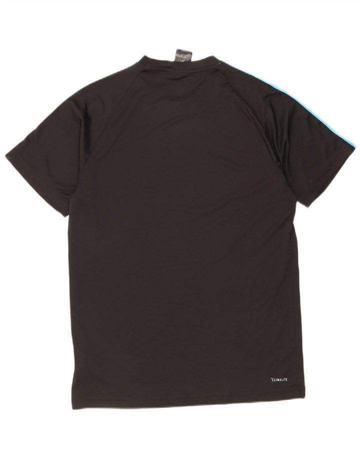 Adidas Herren Climalite T-Shirt Top Medium Schwarz Polyester