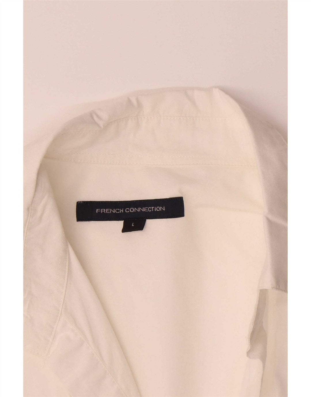 French Connection Damen-Pullovershirt mit 3/4-Ärmeln, UK-Größe 40, Größe L, Weiß
