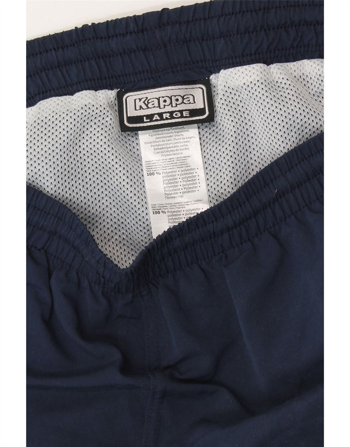 KAPPA Herren-Sportshorts, groß, marineblau, Polyester