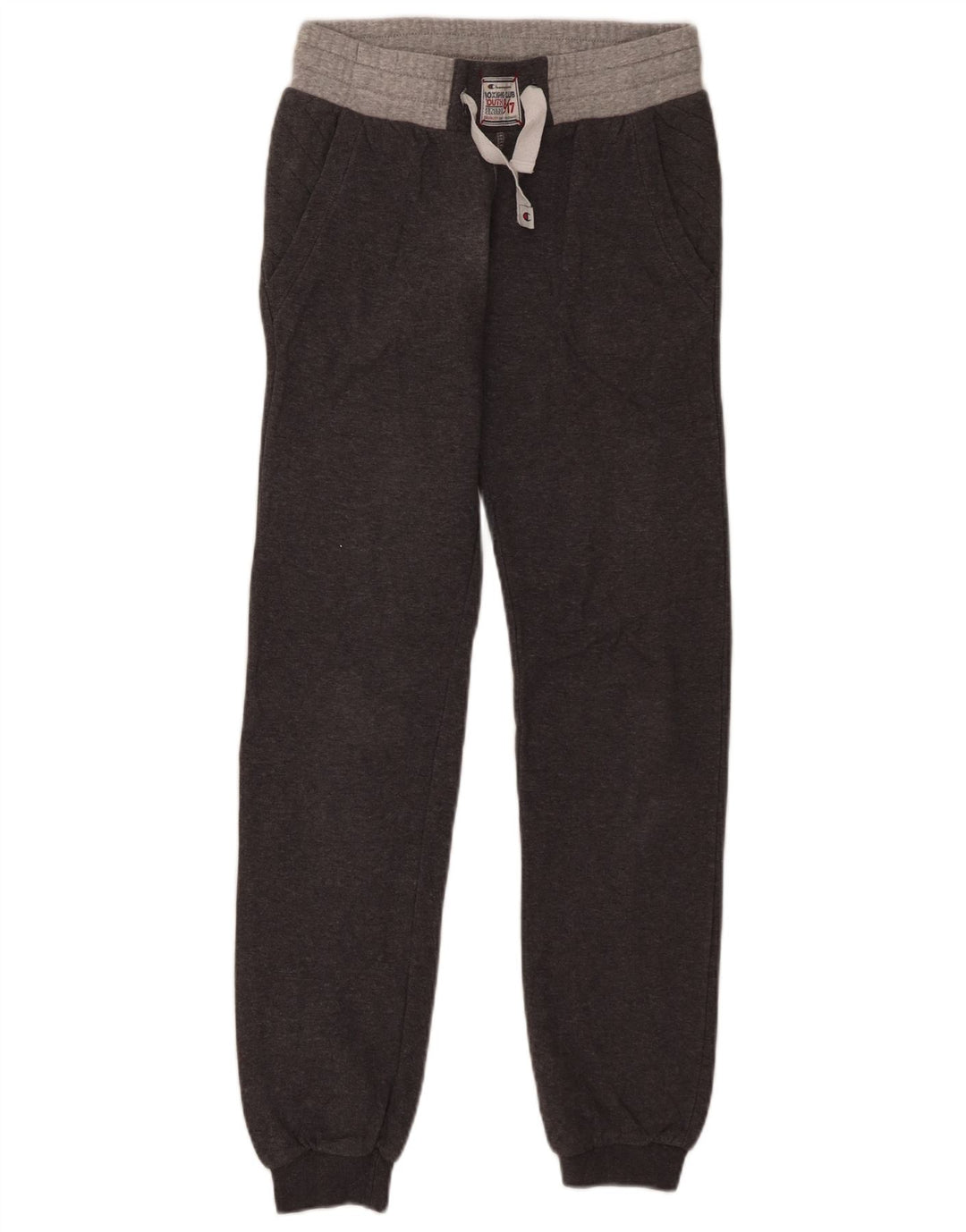 Champion Jungen-Trainingshose, Jogginghose, 13–14 Jahre, XL, graue Baumwolle