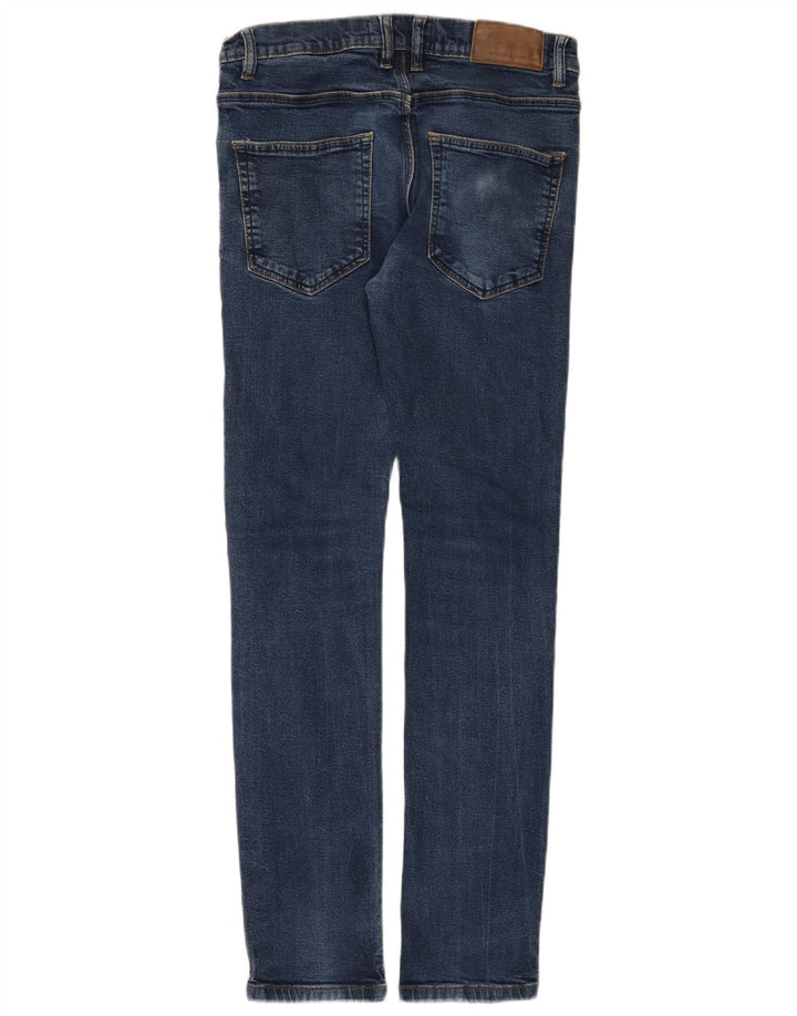 French Connection Slim-Jeans für Herren, W32, L32, blaue Baumwolle