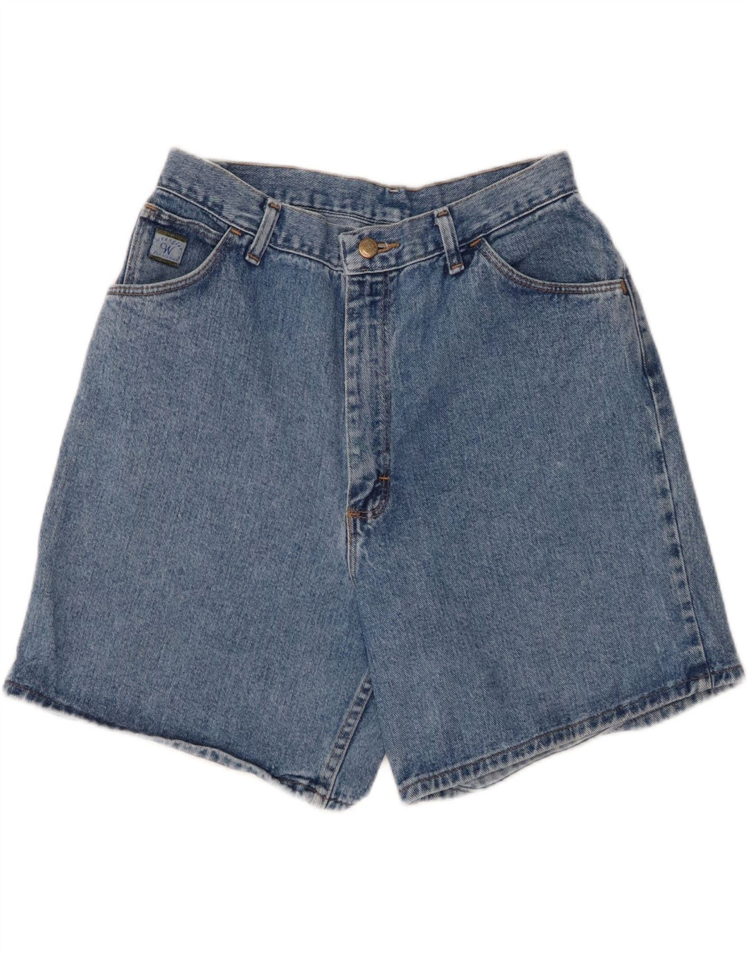 WRANGLER Damen Jeansshorts US 14 XL W36 Blaue Baumwolle